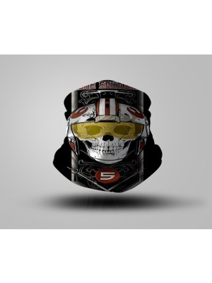 Buffalo Motorcu Baf Maske Outdoor Boyunluk Unisex Bandana