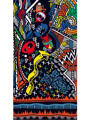 Buffalo Motorcu Baf Maske Outdoor Boyunluk Unisex Bandana