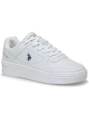 U.s. Polo Assn. Lee Wmn 3fx Beyaz Kadın Sneaker