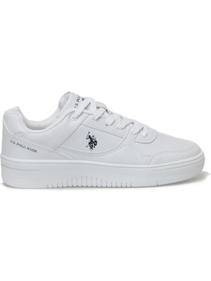 U.s. Polo Assn. Lee Wmn 3fx Beyaz Kadın Sneaker