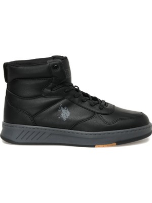 U.S. Polo Assn. Ansaldı 2pr Siyah Erkek High Sneaker