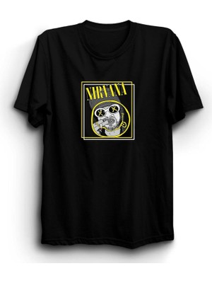 The Fame Nirvana, Kurt Cobain, Rock, Metal Tişört