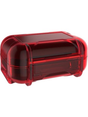 Kz Su Geçirmez Abs Kulaklık Taşıma Çantası Kırmızı