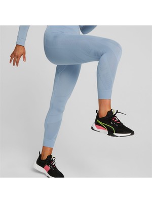 Puma Evoknit Mavi Yüksek Bel Tayt (847080-79)