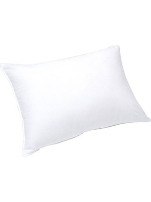 Tabba 1000 gr Beyaz % 100 Pamuk Kumaş Boncuk Elyaf Dolgulu Mikrofiber Yastık 50 x 70 cm