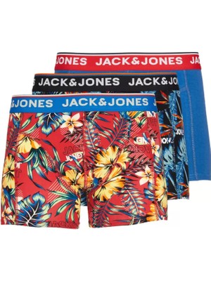 Jack & Jones Siyah Erkek 3'lü Boxer Set 12228458