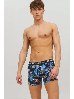 Jack & Jones Siyah Erkek 3'lü Boxer Set 12228458