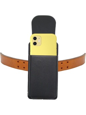 Vizyon iPhone 11 Bel Kemer Kılıfı iPhone Xr Kemere Takılan Kılıf Kapaklı