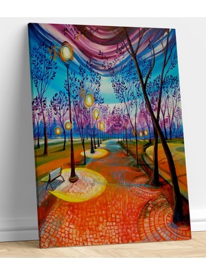 Timothy Sorsdahl - From Dusk Like Candlesticks Light My Path Till Dawn Tablo - 50CM x 70CM