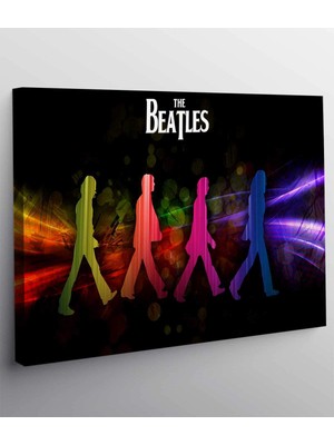 Beatles Renkler Içinde Kanvas Tablo Ev Oda Dekorasyon