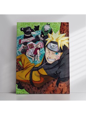 Anime Kanvas Tablo Naruto