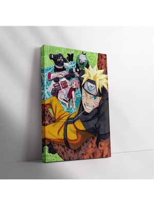 Anime Kanvas Tablo Naruto