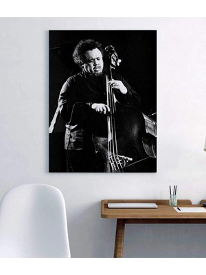 Charles Mingus Konserde Tablo Ev Oda Dekorasyon