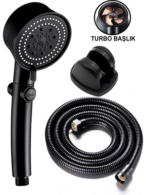 Mayaglory Turbo Fan  Lüks Mafsallı Duş Seti Shower Set