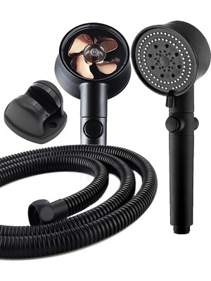 Mayaglory Turbo Fan  Lüks Mafsallı Duş Seti Shower Set