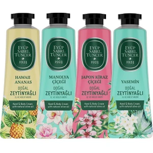 Eyüp Sabri Tuncer El ve Vücut Kremi Havaii, Japon Kiraz, Manolya ve Yasemin 50 ml