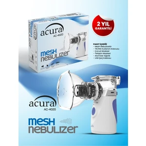 Ac 4020 Taşınabilir Mesh Nebulizatör Çok Hafif Süper Sessiz