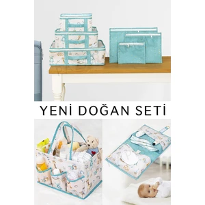 Pazar Kapısı Baby Yeni Doğan Seti - Bavul Organizer , Bakım ve Alt Bakım Çanta