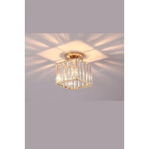 Istanbul Avize Plafonyer Tavan Gold K-15 Kristal Taşlı Avize