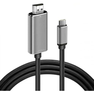 Polham 1.8 Metre Type-C To Hdmi 4K 60Hz Ses ve Görüntü Kablosu, Telefon, Tablet, Pc Hdmi Kablosu