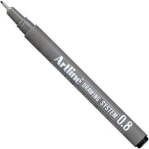Drawing System Teknik Çizim Kalemi 0,8 mm Rapido 1 Adet Siyah