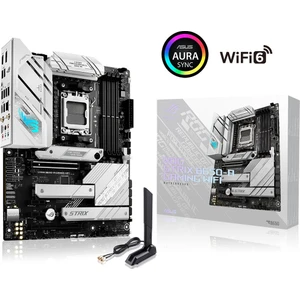 Rog Strıx B650-A Gamıng Wıfı Amd B650 Am5 Ddr5 6400 Dp Hdmı 3X M2 Usb3.2 Wifi 6E + Bt Aura Rgb 2.5Gbit Lan Atx (Rog Strıx B650-A Gamıng Wıfı) Anakart