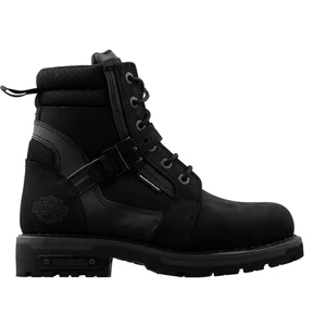 Harley Davidson Franco Wp Black Nubuk Erkek Günlük Bot 025M100697 Siyah
