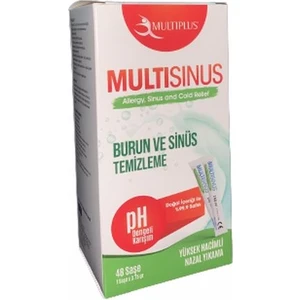 Multisinüs Burun ve Temizleme Yedek Kiti 48 Saşe - Şişesiz İçerik