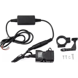 Motosiklet USB Şarj Çift Port 12V Su Geçirmez