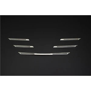 Cars Oto Krom Renault Megane 4 Krom Ön Panjur 5 Parça 2015 Üzeri Paslanmaz Çelik