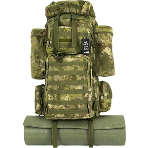 110 L Yeni Tsk Kamuflaj Askeri Çanta - Dağcı Taktik Arazi Çantası