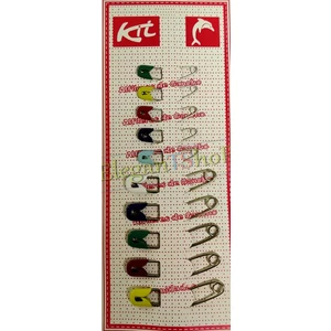 Emniyetli Çengelli Iğne 10 Lu Set