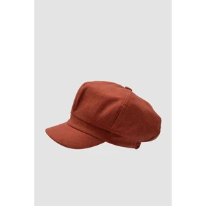 Kadın Yünlü Vintage Kasket Retro Kışlık Şapka