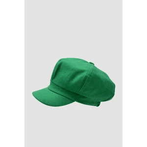 Kadın Yünlü Vintage Kasket Retro Kışlık Şapka