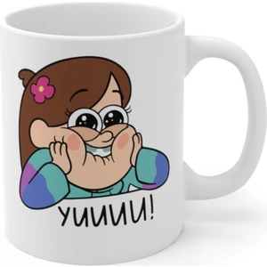 Hobi Shop Esrarengiz Kasaba Mabel Baskılı Kupa Bardak