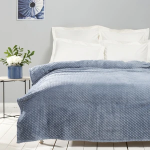 Karaca Home Alice Indigo Tek Kişilik Tomurcuk Wellsoft Battaniye