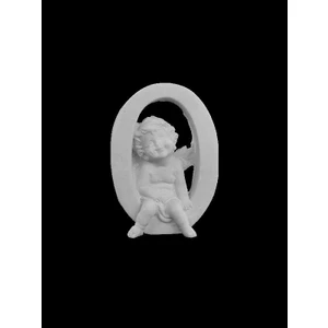 E Hobici  Polyester Harf Melekli -O- 7,5 x 5,5 cm P402
