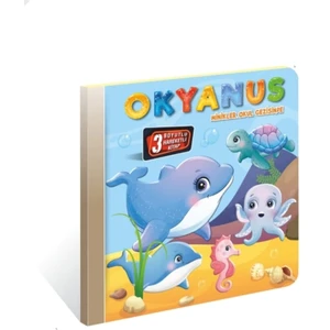 Kids Babies 3 Boyutlu Hareketli Kitap, Okyanus Minikler  Okul Gezisinde Hareketli Pop-Up Kitap