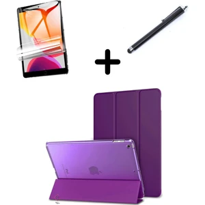 iPad Mini 1 2 3 Kılıf Set Pu Deri Smart Tablet Kilifi Ekran Koruyucu + Kalem