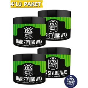 Fnx Barber Matte Effect Wax 150 ml 4 Adet