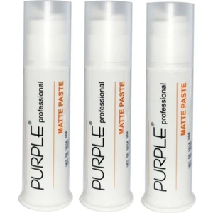 Professional Purple Wax Matte Paste 3'lü Set