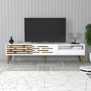 Variant Mobilya Valensiya Alt Tv Ünitesi - Beyaz / Beyaz