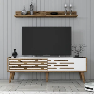 Variant Mobilya Valensiya 140CM Tv Ünitesi - Ceviz / Beyaz