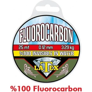 Latex 25 Metre Fluorocarbon Misina 1 Adet (25 Mt) - 0.50 mm