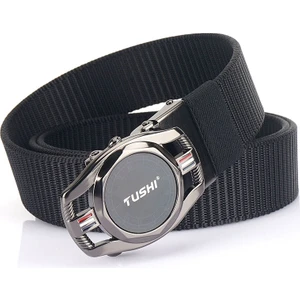 Erkek Alaşımlı Otomatik Tokalı Genç Kanvas Kemer