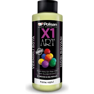 X1 Art Vernikli Hobi Boyası Fıstık Yeşili 120 ml