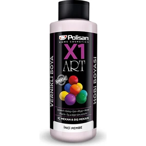 X1 Art Vernikli Hobi Boyası İnci Pembe 120 ml
