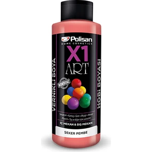X1 Art Vernikli Hobi Boyası Pembe 120 ml