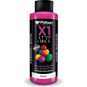 X1 Art Vernikli Hobi Boyası Fuşya 120 ml