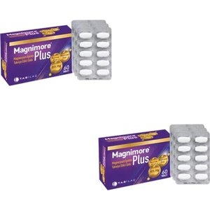Magnimore B6 Magnimore Tab Ilaç Plus 60tb 2 Adet